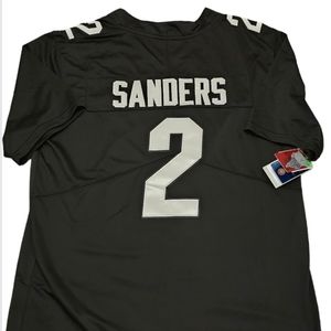 NEW Shedeur Sanders Mens Jersey With 100 seasons Patch! RARE Colorado Buffaloes